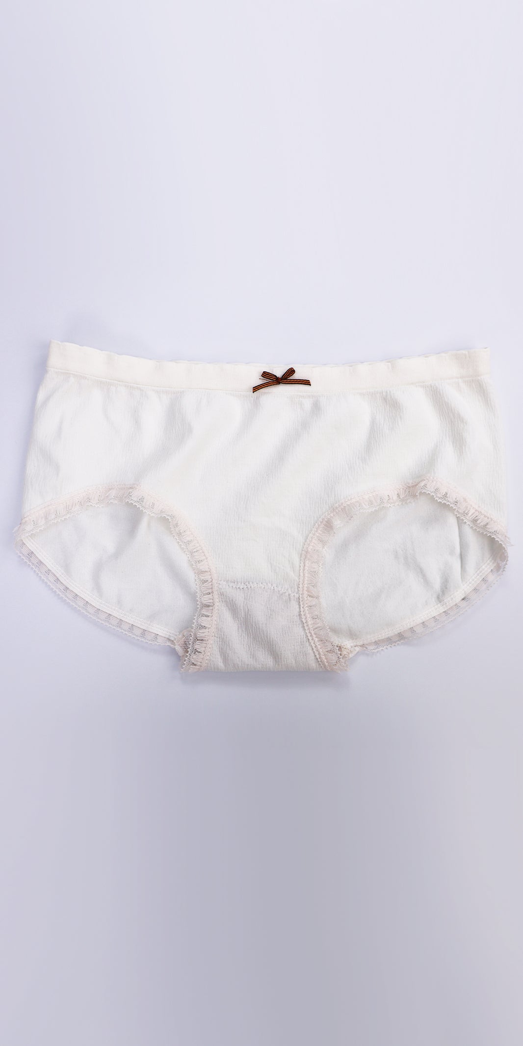 Six Pieces In Box Mid Waist Cotton Ribbed Panties