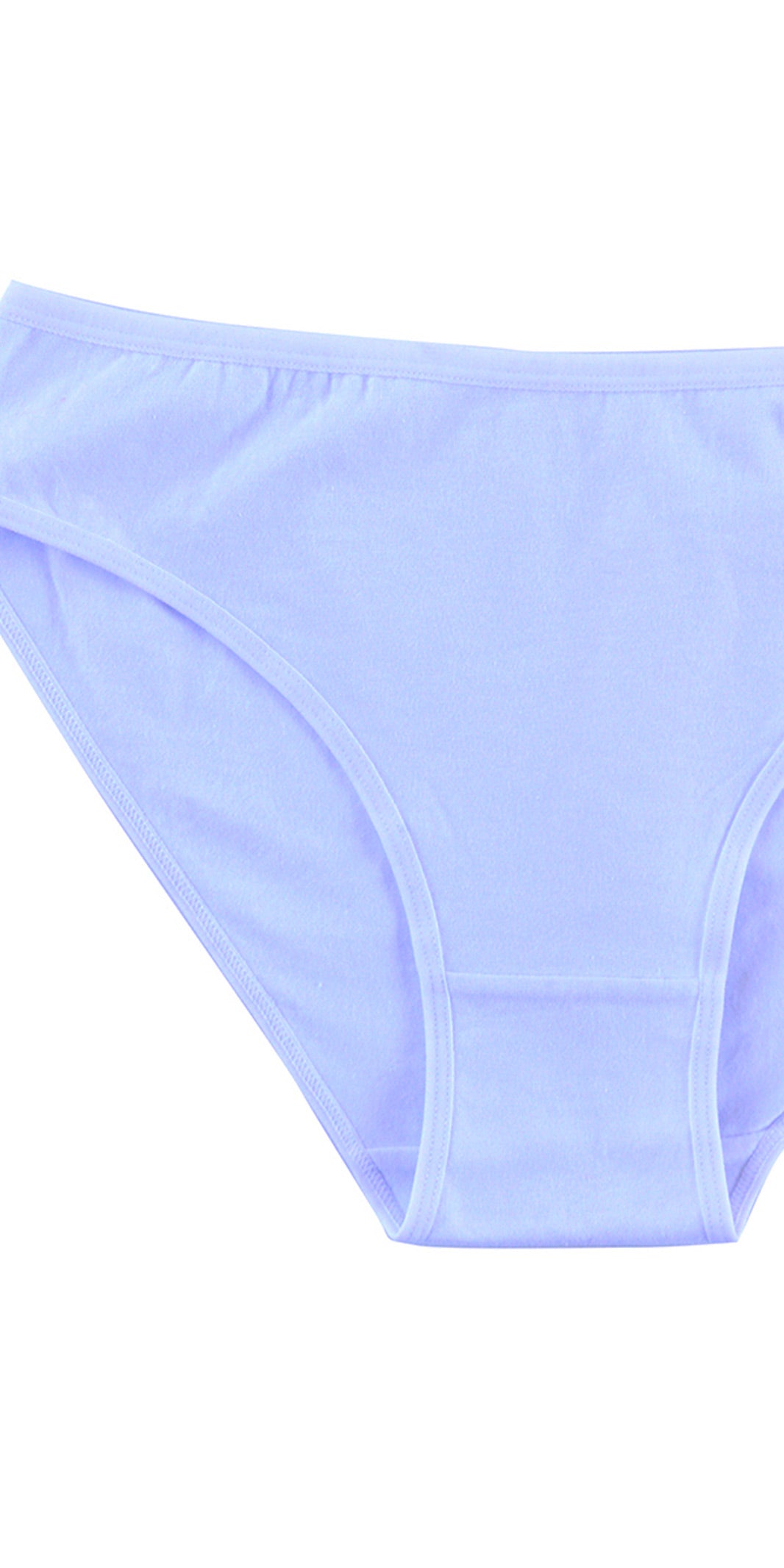 Mid-waist Simple And Elegant Pure Cotton Triangle Panties.