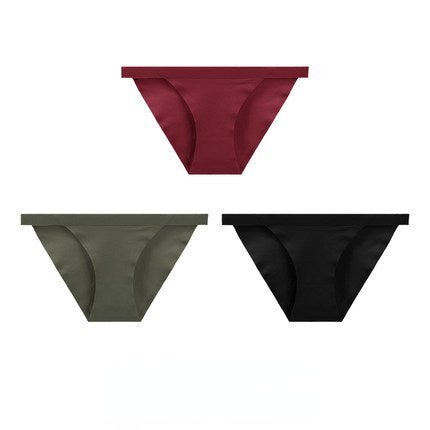 LightXome 3 Pieces Low Waist Modal Seamless Sexy Panties