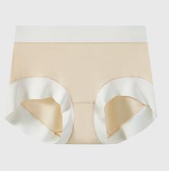 LightXome Modal Mid Waist Panties for Ladies Antibacterial Cotton Crotch Summer Thin Seamless Boxer - LightXome