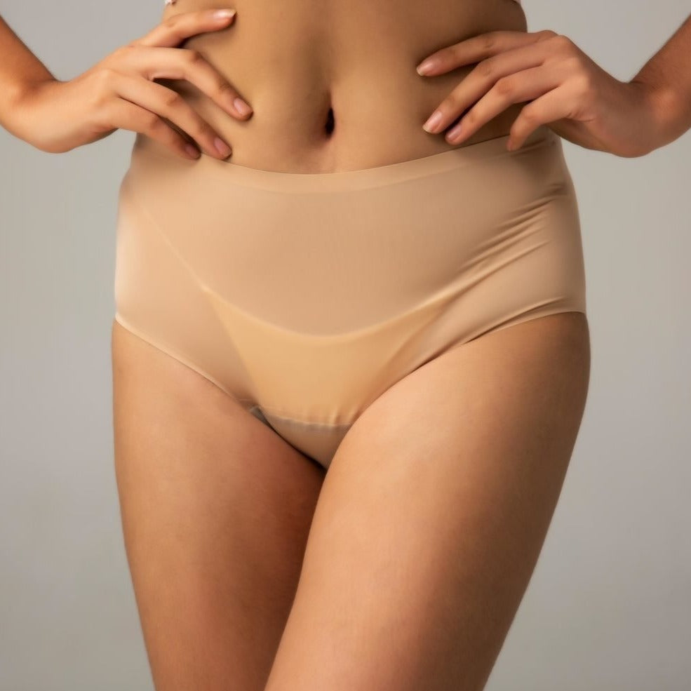LightXome Women Menstrual Period Briefs High Waist Easy Clean Panties - LightXome